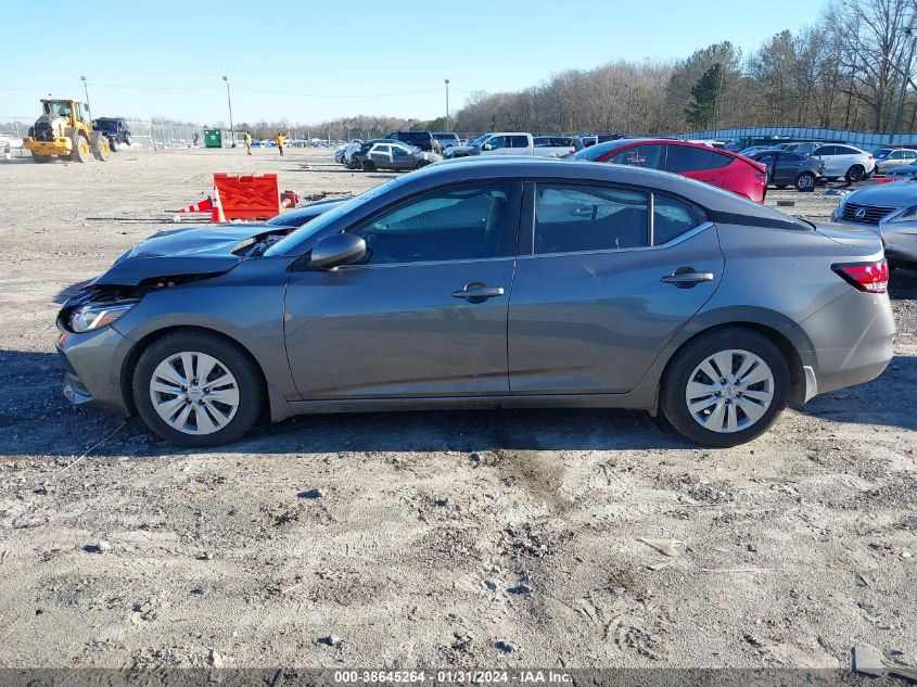 2022 NISSAN SENTRA S XTRONIC CVT - 3N1AB8BV3NY230234