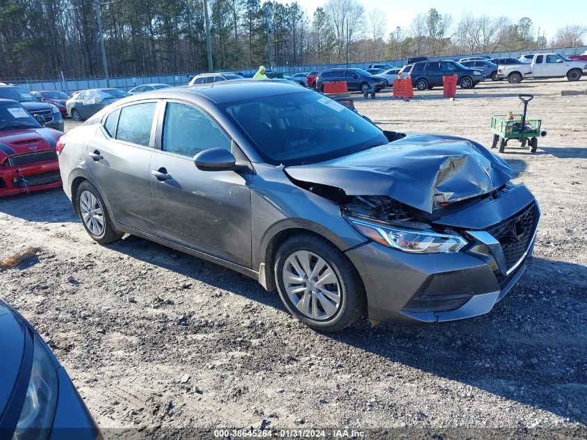 2022 NISSAN SENTRA S XTRONIC CVT - 3N1AB8BV3NY230234