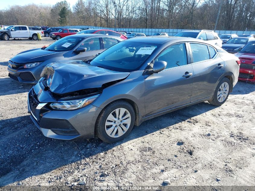 2022 NISSAN SENTRA S XTRONIC CVT - 3N1AB8BV3NY230234