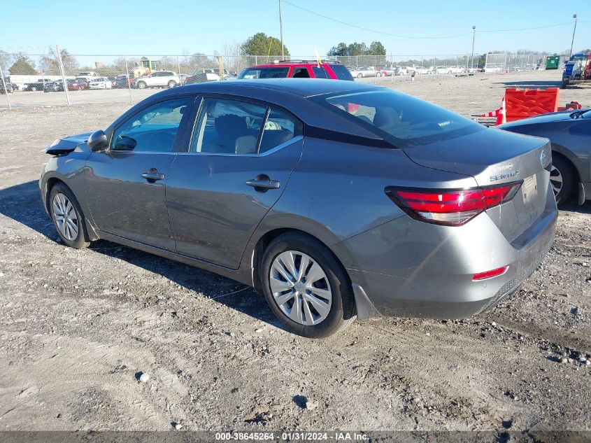 2022 NISSAN SENTRA S XTRONIC CVT - 3N1AB8BV3NY230234