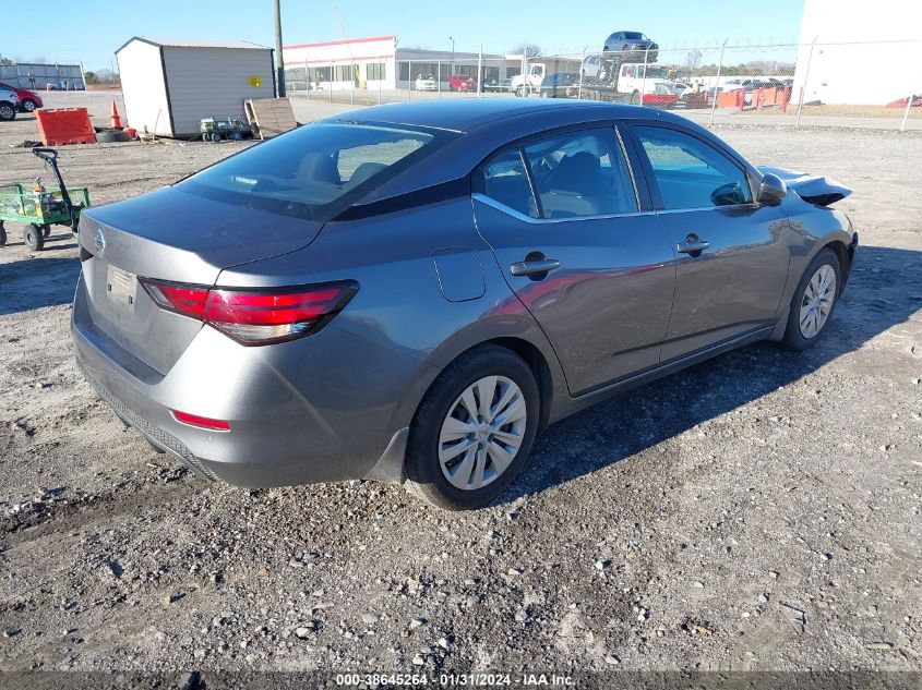 2022 NISSAN SENTRA S XTRONIC CVT - 3N1AB8BV3NY230234