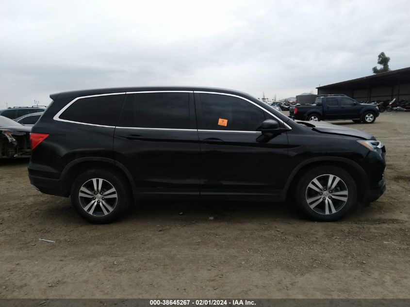 2018 HONDA PILOT EXL - 5FNYF5H50JB001389
