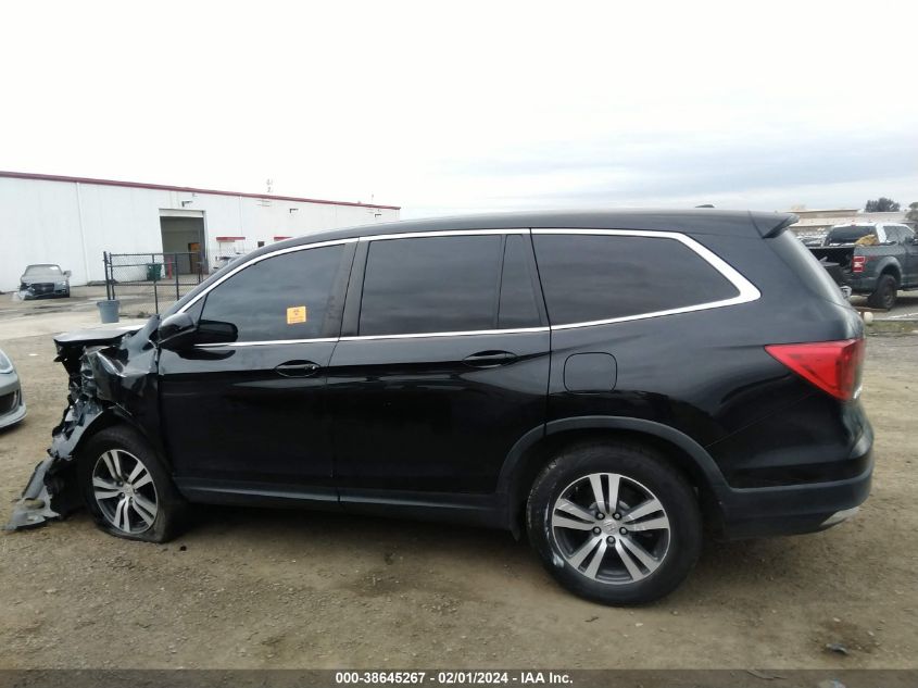 2018 HONDA PILOT EXL - 5FNYF5H50JB001389