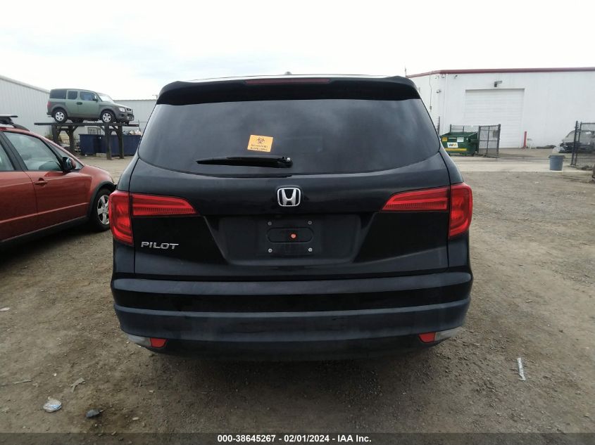 2018 HONDA PILOT EXL - 5FNYF5H50JB001389