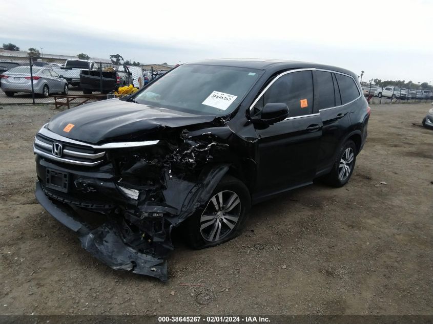 2018 HONDA PILOT EXL - 5FNYF5H50JB001389