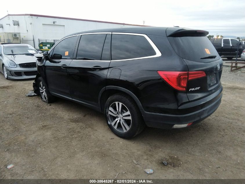 2018 HONDA PILOT EXL - 5FNYF5H50JB001389
