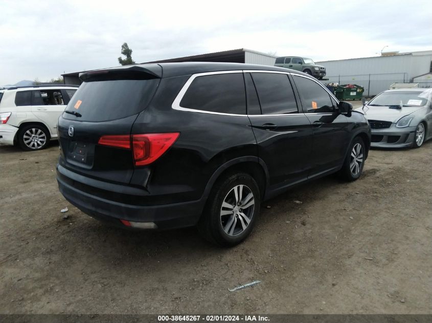 2018 HONDA PILOT EXL - 5FNYF5H50JB001389