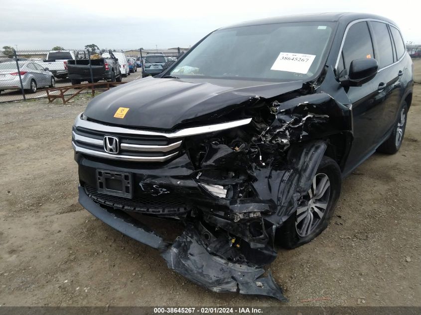 2018 HONDA PILOT EXL - 5FNYF5H50JB001389