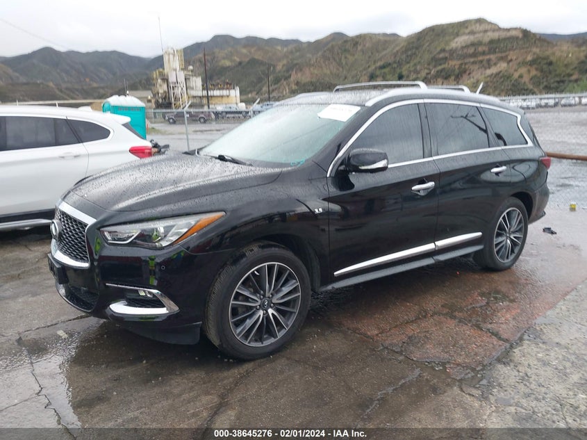 VIN 5N1DL0MN4KC551933 2019 INFINITI QX60 LUXE