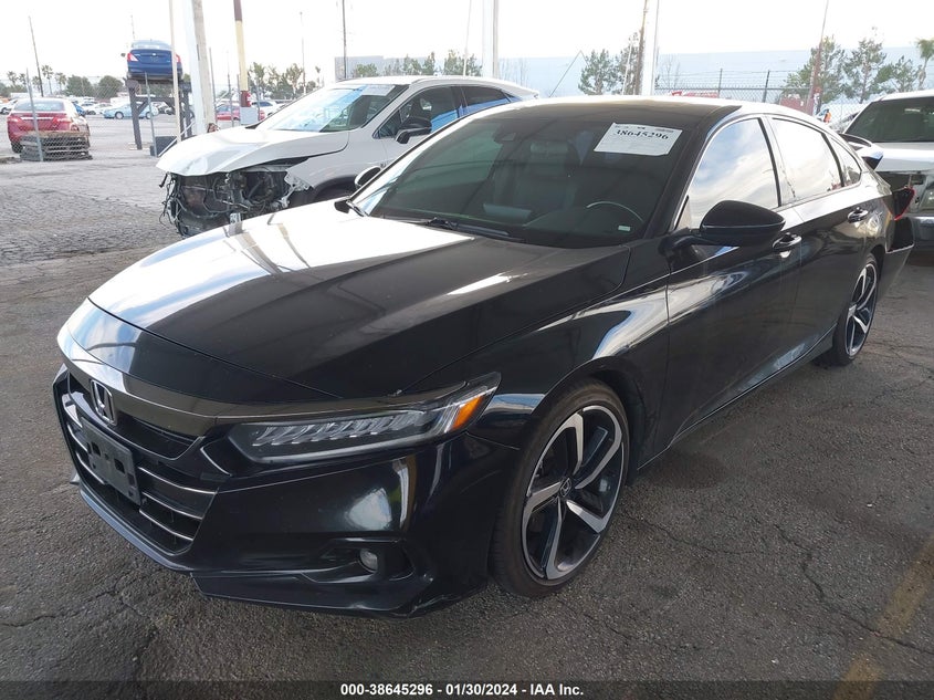 VIN 1HGCV2F32MA002006 2021 HONDA ACCORD SPORT