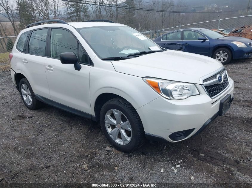 2015 SUBARU FORESTER 2.5I - JF2SJABC0FH815524