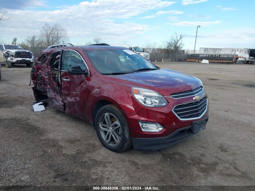 2016 CHEVROLET EQUINOX LTZ - 2GNALDEK1G6290352