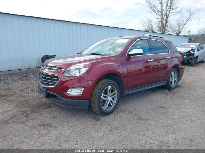 2016 CHEVROLET EQUINOX LTZ - 2GNALDEK1G6290352