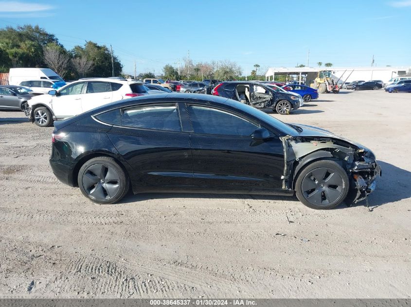 2022 TESLA MODEL 3 LONG RANGE DUAL MOTOR ALL-WHEEL DRIVE - 5YJ3E1EB9NF195295