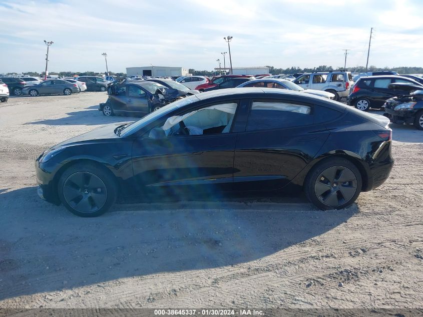2022 TESLA MODEL 3 LONG RANGE DUAL MOTOR ALL-WHEEL DRIVE - 5YJ3E1EB9NF195295