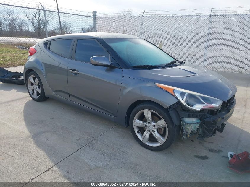 2015 HYUNDAI VELOSTER - KMHTC6AD2FU229060