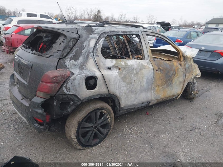 VIN 3GNCJLSB0KL205289 2019 CHEVROLET TRAX LT