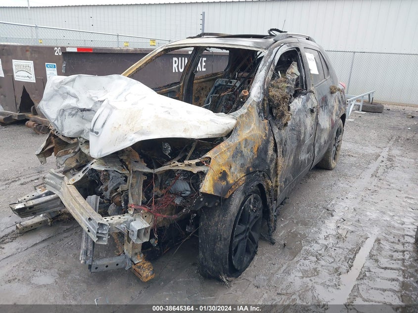 VIN 3GNCJLSB0KL205289 2019 CHEVROLET TRAX LT