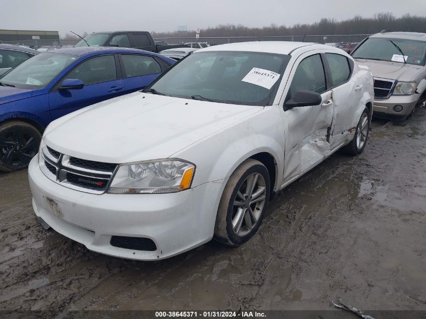 2013 DODGE AVENGER SE - 1C3CDZAG5DN502825