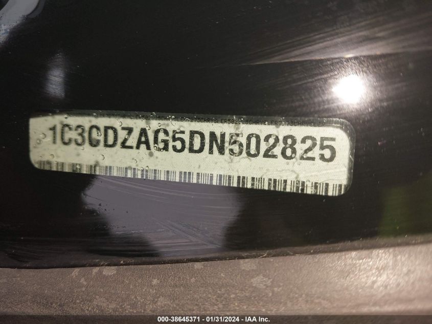 2013 DODGE AVENGER SE - 1C3CDZAG5DN502825