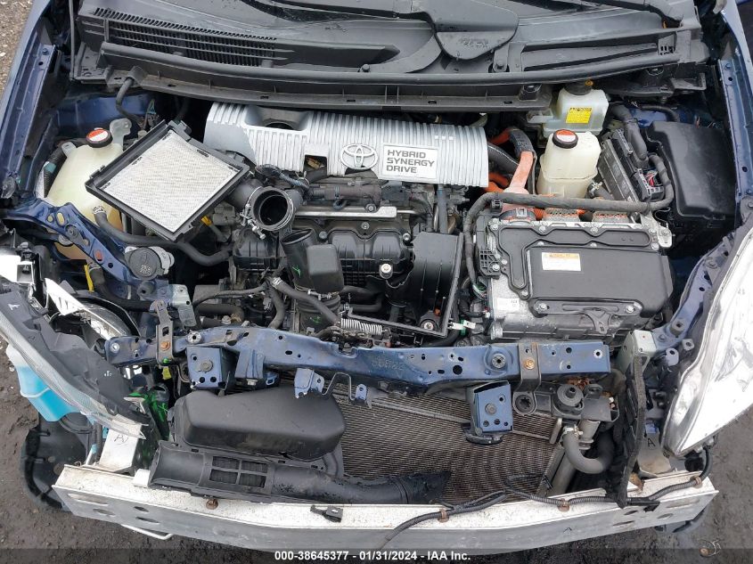 2015 TOYOTA PRIUS THREE - JTDKN3DU7F0410506