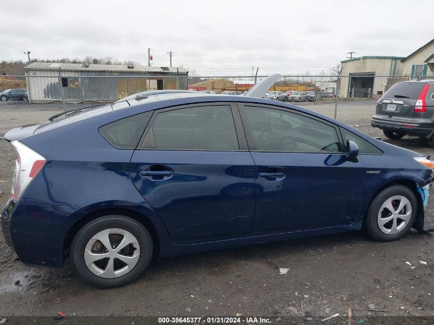 2015 TOYOTA PRIUS THREE - JTDKN3DU7F0410506
