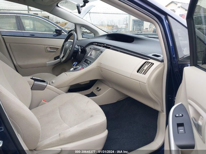 2015 TOYOTA PRIUS THREE - JTDKN3DU7F0410506