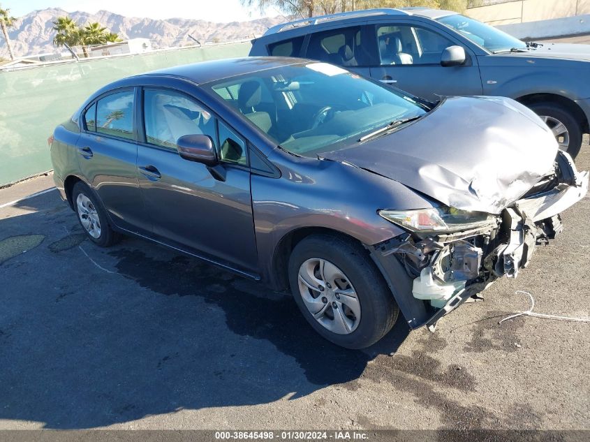2015 HONDA CIVIC LX - 19XFB2F58FE236592