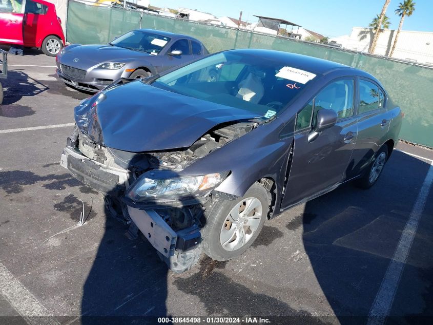 2015 HONDA CIVIC LX - 19XFB2F58FE236592