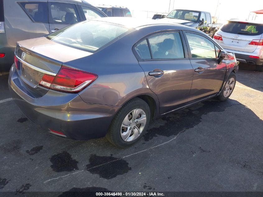 2015 HONDA CIVIC LX - 19XFB2F58FE236592