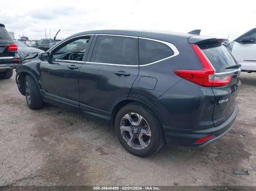 2018 HONDA CR-V EX - 7FARW1H51JE027856