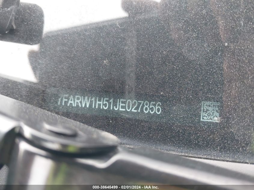 2018 HONDA CR-V EX - 7FARW1H51JE027856