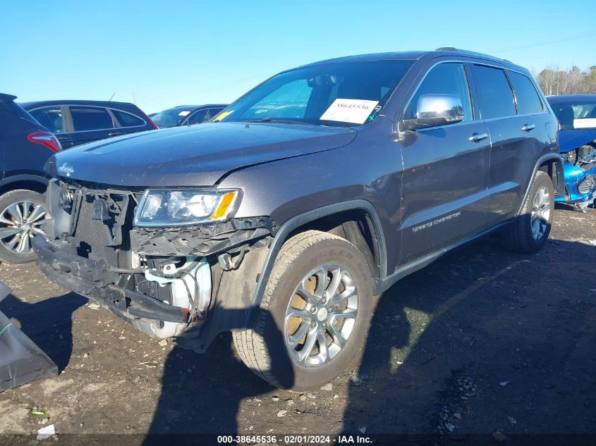 2014 JEEP GRAND CHEROKEE LIMITED - 1C4RJFBG7EC338826