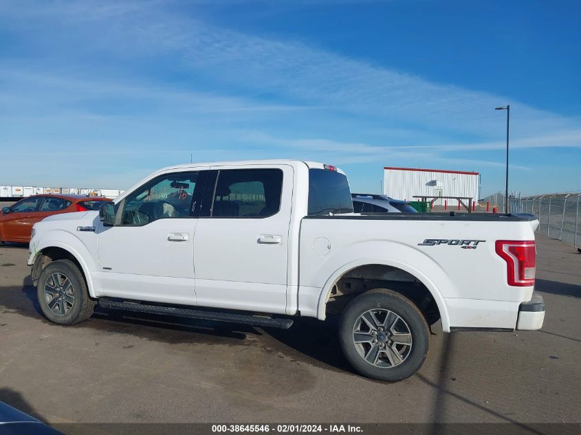 2016 FORD F-150 SUPERCREW - 1FTEW1EG8GKF51615