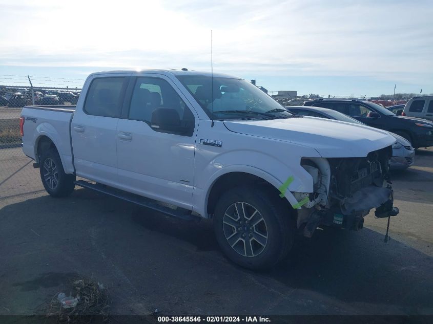 2016 FORD F-150 SUPERCREW - 1FTEW1EG8GKF51615