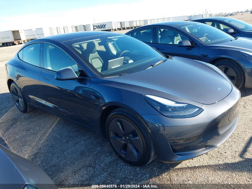 2023 TESLA MODEL 3 REAR-WHEEL DRIVE - 5YJ3E1EA3PF711158