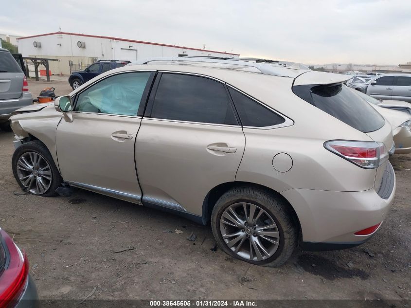 2013 LEXUS RX 350 - 2T2ZK1BA1DC127828