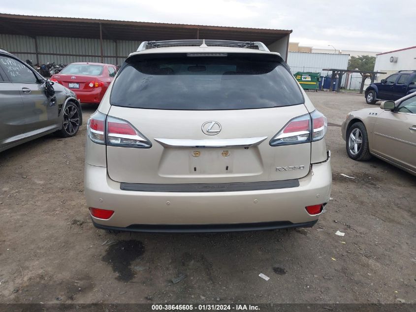 2013 LEXUS RX 350 - 2T2ZK1BA1DC127828