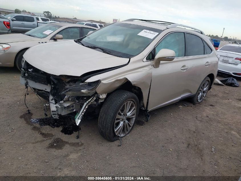 2013 LEXUS RX 350 - 2T2ZK1BA1DC127828