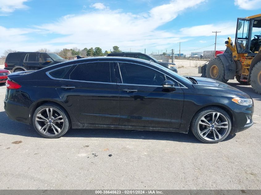 2020 FORD FUSION TITANIUM - 3FA6P0D92LR130418