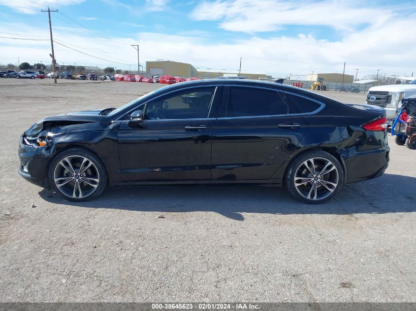 2020 FORD FUSION TITANIUM - 3FA6P0D92LR130418