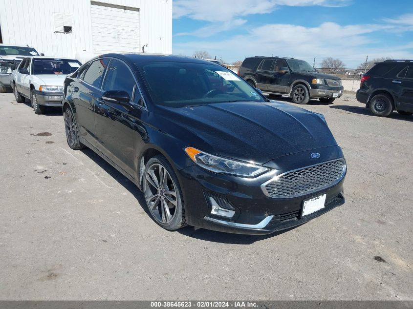 2020 FORD FUSION TITANIUM - 3FA6P0D92LR130418