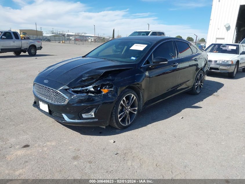 2020 FORD FUSION TITANIUM - 3FA6P0D92LR130418