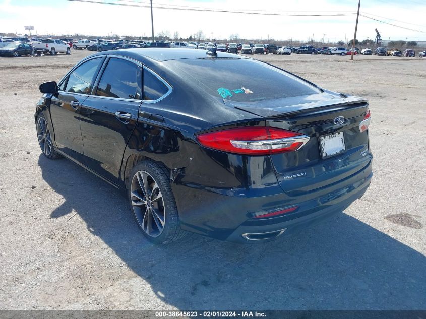 2020 FORD FUSION TITANIUM - 3FA6P0D92LR130418