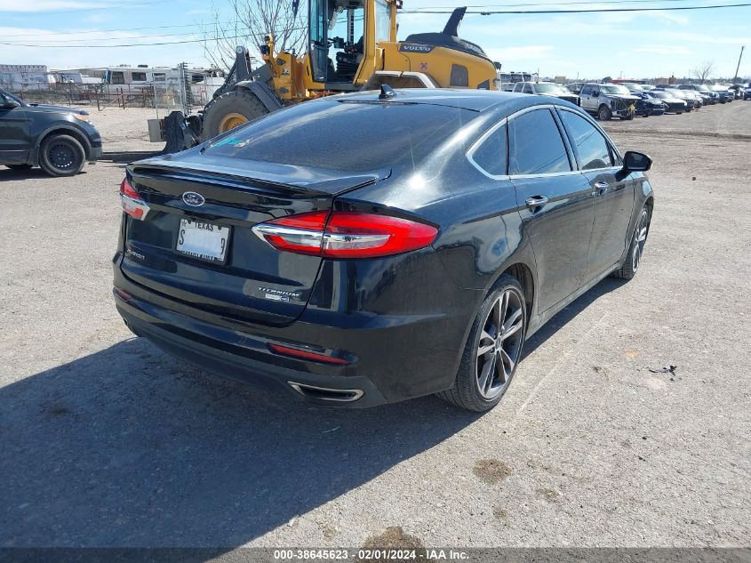 2020 FORD FUSION TITANIUM - 3FA6P0D92LR130418