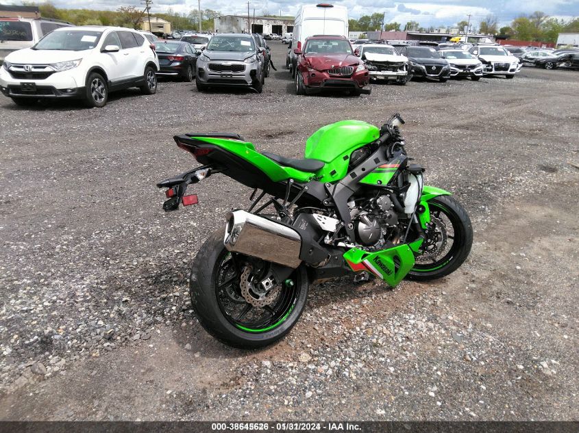 2023 KAWASAKI ZX636 K JKBZXJG19PA023052