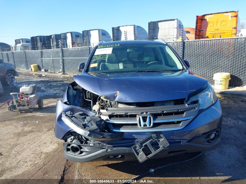 2013 HONDA CR-V EX-L - 2HKRM4H74DH626549