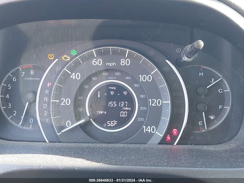 2013 HONDA CR-V EX-L - 2HKRM4H74DH626549