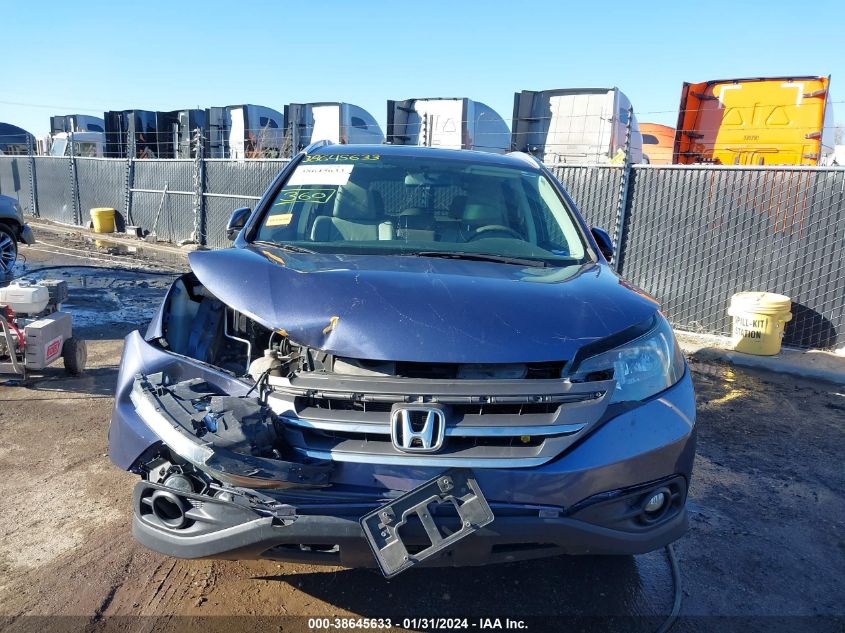 2013 HONDA CR-V EX-L - 2HKRM4H74DH626549