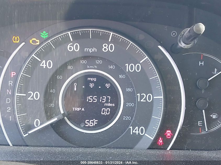 2013 HONDA CR-V EX-L - 2HKRM4H74DH626549